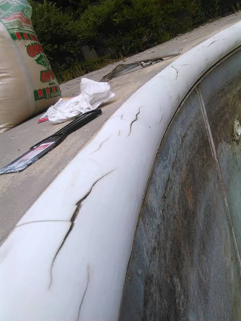 New bluestone coping installed around a Hampton pool edge